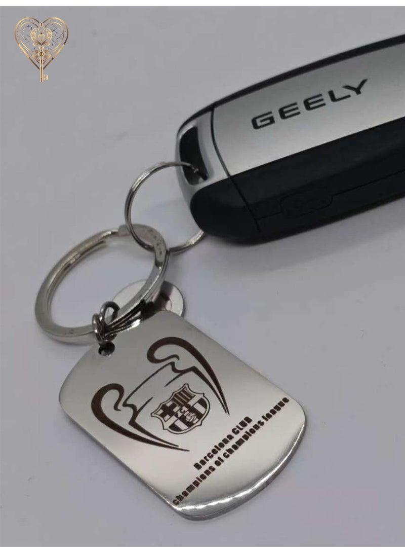 KeyAmor lux Barcelona keychain for Barcelona team fan, comes in fancy gift box which makes it a perfect choice for a special gift - Image 5